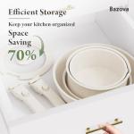 17-Piece Nonstick Ceramic Cookware Set