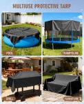 Heavy Duty Waterproof Tarp for Camping and Outdoors