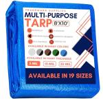 Large Waterproof Tarp for Camping and Outdoor Use