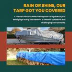 Large Waterproof Tarp for Camping and Outdoor Use