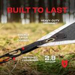 Lightweight 12x10 Waterproof Camping Tarp - Black