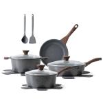 SENSARTE 13-Piece Nonstick Camping Cookware Set