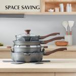 SENSARTE 13-Piece Nonstick Camping Cookware Set