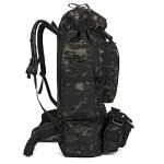 King’sGuard 100L Military Camping Backpack - Black