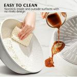 SENSARTE 13-Piece Nonstick Ceramic Camping Cookware Set
