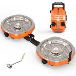 Cofiyard 2-Burner Portable Propane Camping Stove