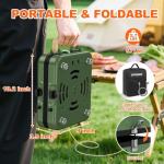 Portable 2-Burner Camping Stove with Carry Bag