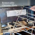 Portable 3-Burner Camping Stove with Wind Guards