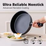 17-Piece Nonstick Camping Pots and Pans Set