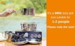 Compact 8-Piece Camping Cookware Set for Hiking