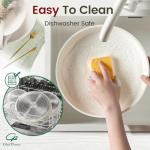 Non-Toxic Ceramic Cookware Set, 19 Pieces