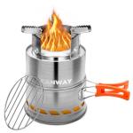 CANWAY Portable Stainless Steel Camping Stove