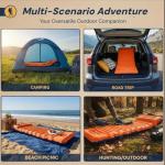 VALEHOWL 4-Inch Inflatable Camping Sleeping Pad