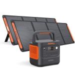 Jackery Solar Generator 2000 with Dual Solar Panels