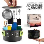 Fortitude21 19-Piece Camping Cooking Set