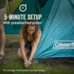 Coleman Skydome 4/6 Person Weatherproof Tent