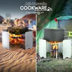Fortitude21 19-Piece Camping Cooking Set