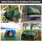 Heavy Duty Waterproof Tarp 16' x 20' for Camping