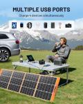 200W Waterproof Portable Solar Panel for Camping