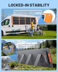 200W Waterproof Portable Solar Panel for Camping