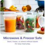 GUSTO 32 oz. Disposable Food Storage Containers