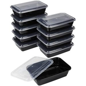 GoodCook 10-Pack BPA-Free Meal Prep Containers