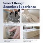 King Koil Plush Queen Air Mattress with Pump