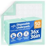 Super Absorbent Incontinence Bed Pads 36"x36