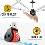 Crown Shades 10x10 Pop Up Canopy - Easy Setup