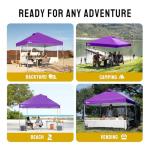 Crown Shades 10x10 Pop Up Canopy - Easy Setup