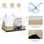 REDCAMP 10x10FT Outdoor Pop-Up Camping Tent