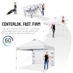 CROWN SHADES 10x10 Pop Up Canopy Tent