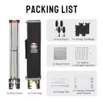 CROWN SHADES 10x10 Pop Up Canopy Tent