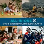 110-Piece Travel First Aid Kit for Emergencies