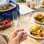 300 Count Clear Camping Cutlery Set