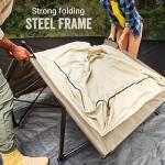 Coleman Camping Cot with Air Mattress and Pump