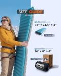 ZOOOBELIVES Comfortable Inflatable Sleeping Pad with Pump