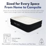 King Koil Plush Pillow Top Air Mattress with Pump