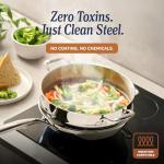 Stainless Steel 14-Piece Camping Cookware Set