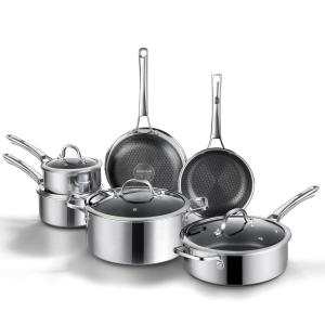 10-Piece Non-Stick Camping Cookware Set