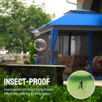 CROWN SHADES 13x13 Pop Up Canopy Tent - Blue