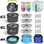 29-Piece Lightweight Camping Cookware Set