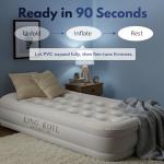 King Koil Twin Air Mattress with Built-in Pump
