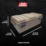 MTM Ammo Crate Utility Box for Camping