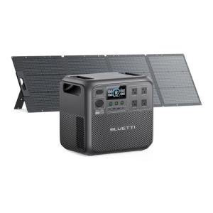 BLUETTI 200 V2 Solar Generator & 2 Panels