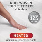 Sunbeam Heated Mattress Pad with 12 Heat Settings