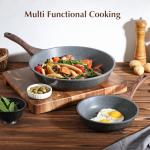 Sensarte Non-Stick Swiss Granite Omelette Pan