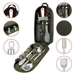 Portable Camping Kitchen Utensils Set with Bag