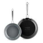GreenPan Swift Healthy Ceramic Nonstick Frying Pan Set