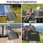 Portable 100W Solar Panel for Camping and Travel